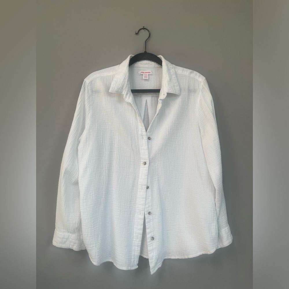 Gauzy cotton top (XL)